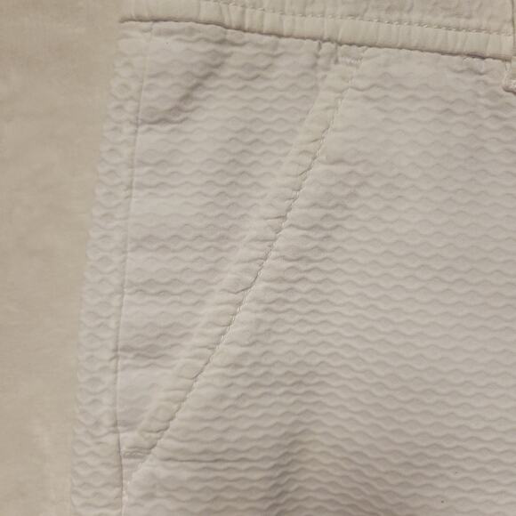 Lilly Pulitzer White Textured Short Women Euro Summer Vacation Clean Girl Size 2 - Picture 5 of 8